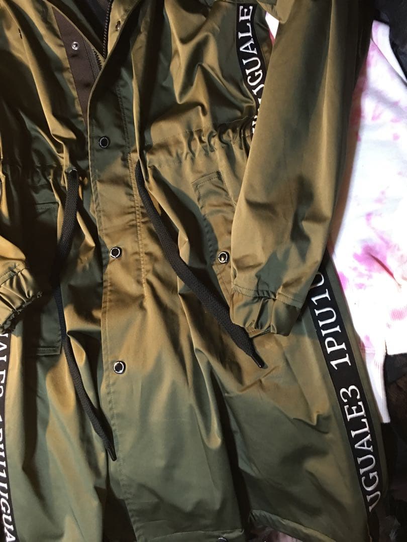 ジャケット・アウター AOAKA1piu1uguale3 RONE TAPE MODS COAT