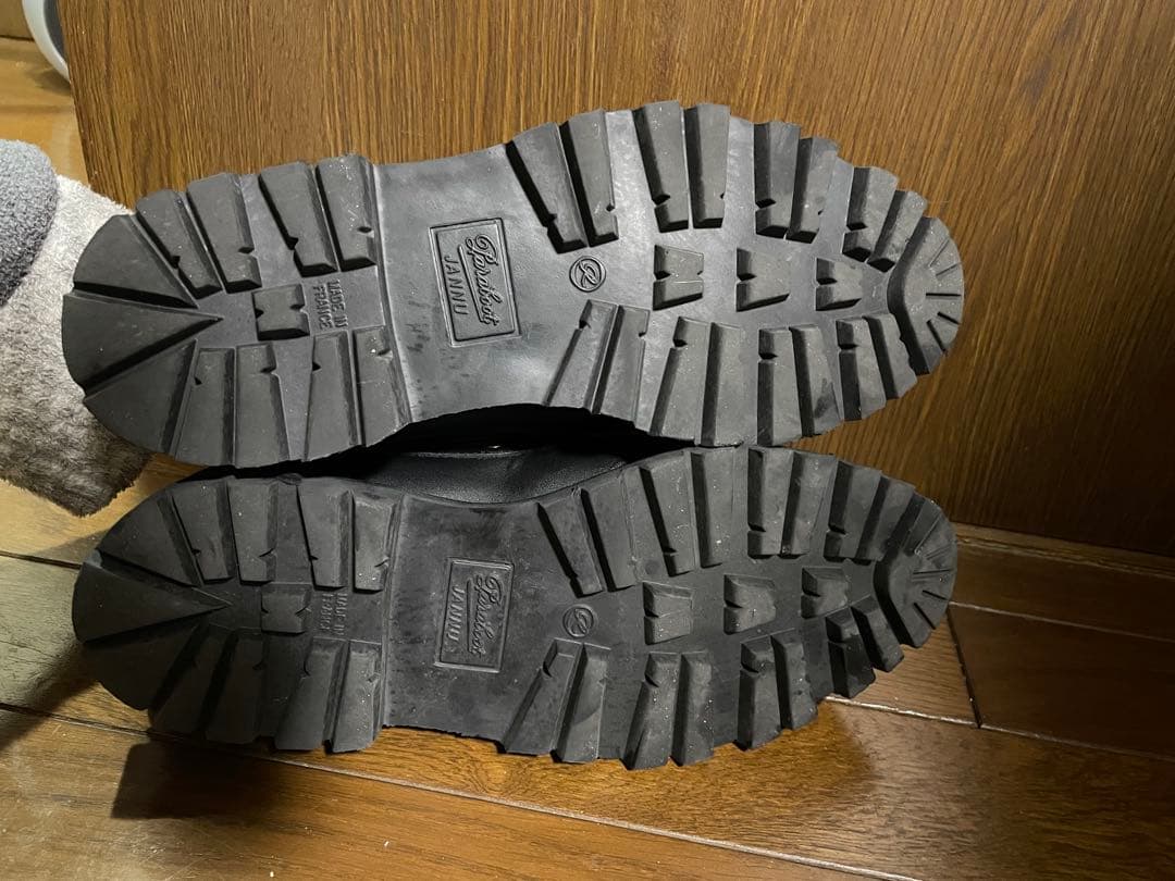 極美品 パラブーツ シメイ chimey noir 6.5
