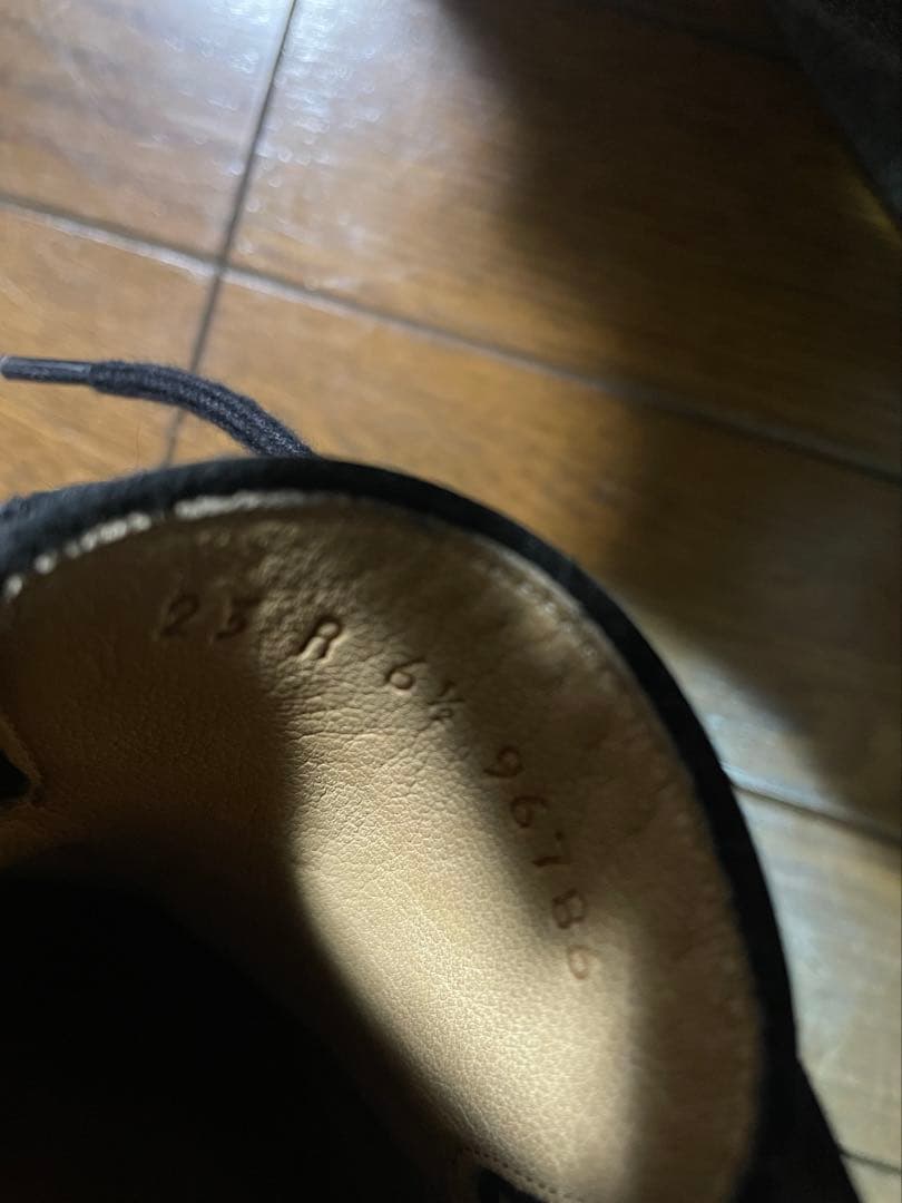 極美品 パラブーツ シメイ chimey noir 6.5