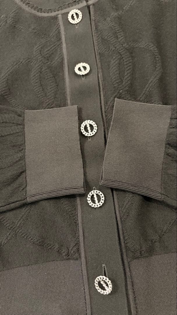 【merci】遊び心溢れるHERMES Palefroiカーディガンシルク