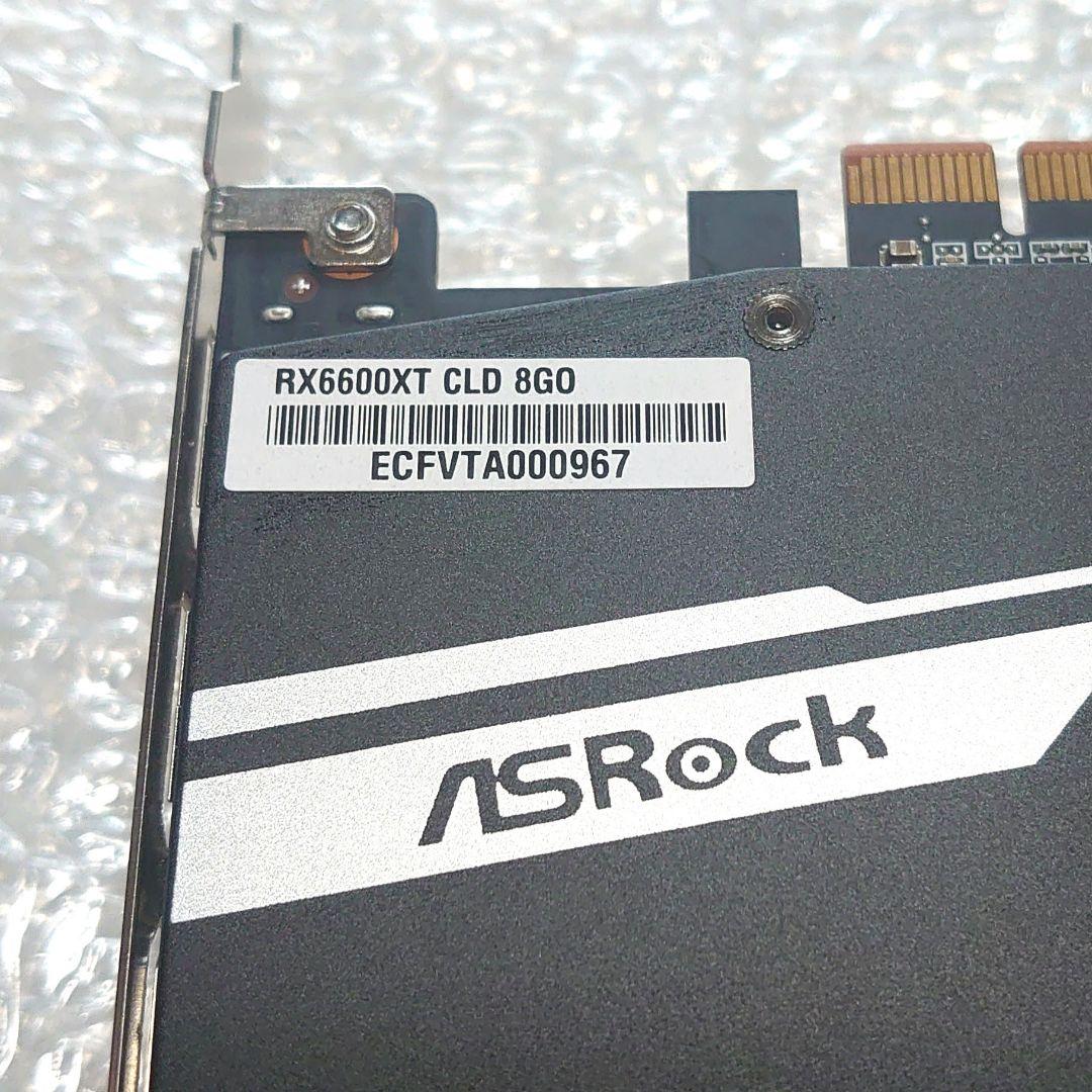 ASRock製 RADEON RX6600XT Challenger 8G OC