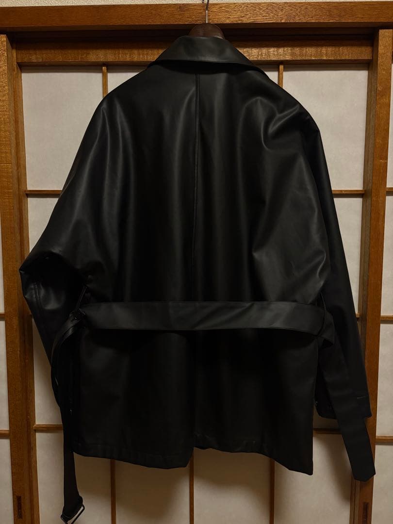 定価16.5万円 HEUGN Dan ブルゾン 2 美品 黒