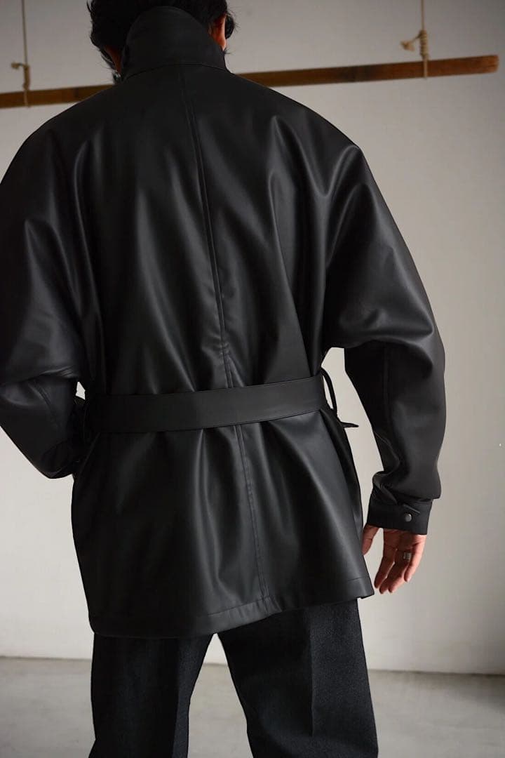 定価16.5万円 HEUGN Dan ブルゾン 2 美品 黒