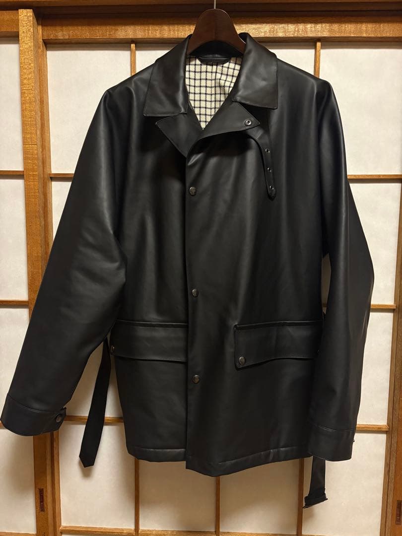 定価16.5万円 HEUGN Dan ブルゾン 2 美品 黒