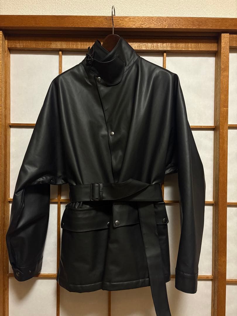 定価16.5万円 HEUGN Dan ブルゾン 2 美品 黒