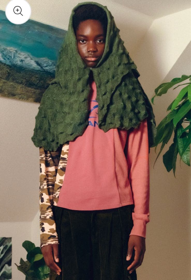 パラノイド PARANOID Spiky scarf メンズ 表記無