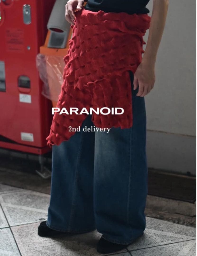 パラノイド PARANOID Spiky scarf メンズ 表記無