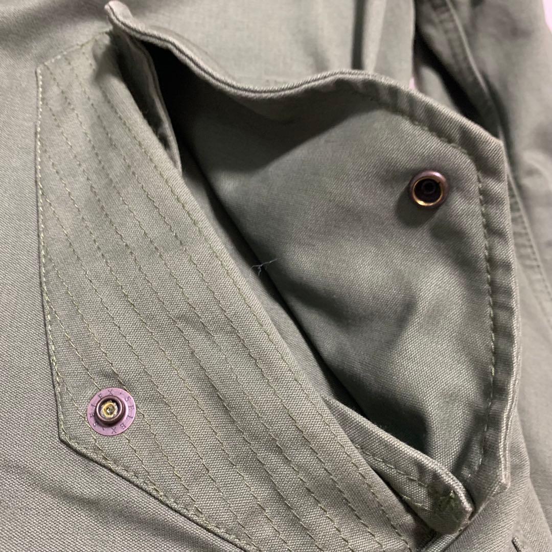 フレッドペリー FRED PERRY モッズコート カーキ M 月桂冠 ライナー