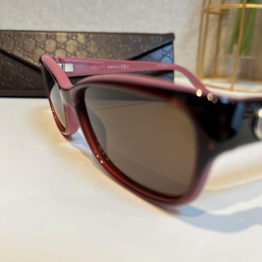 GUCCI グッチ サングラス GG 3648 1EG 140 ピンク GGロゴ