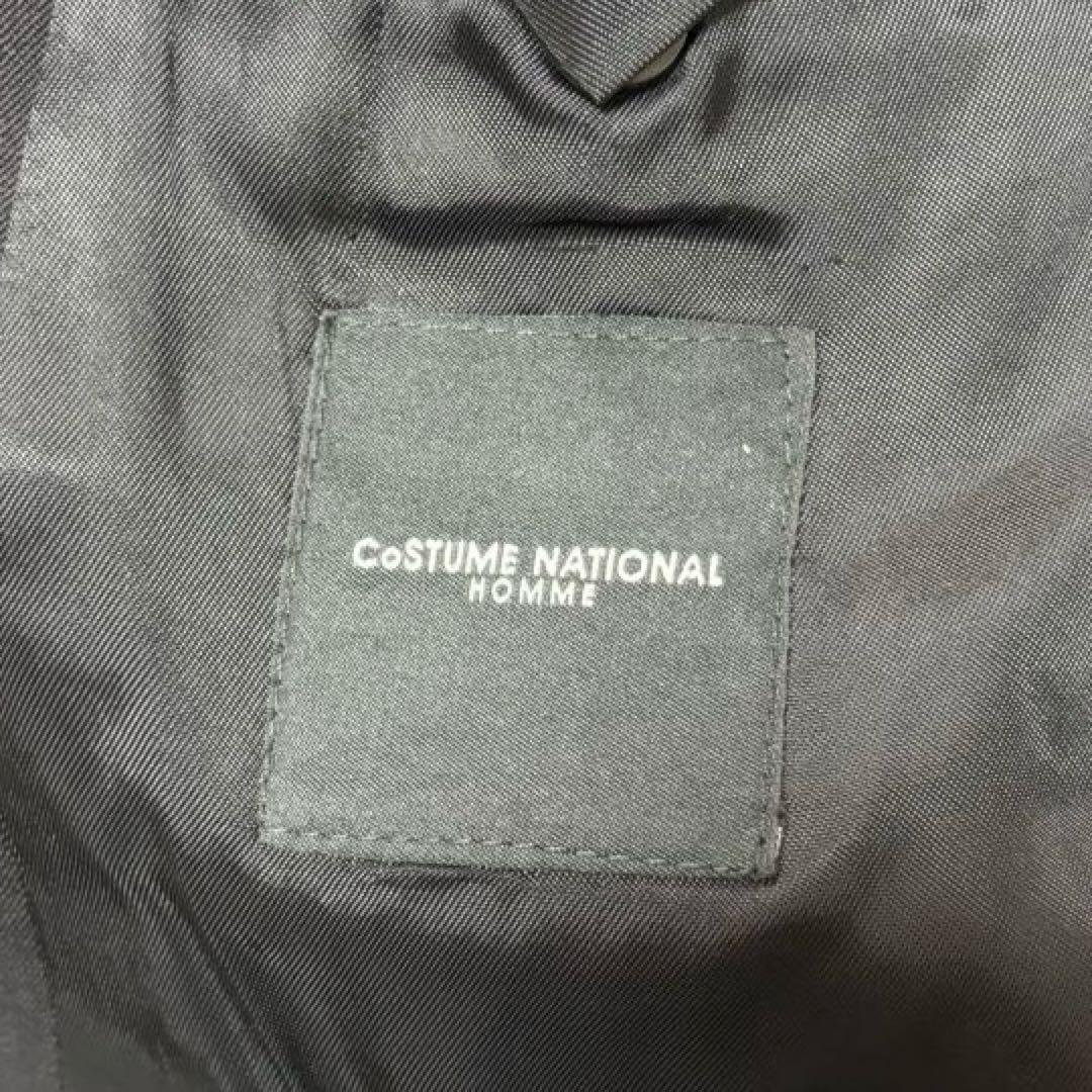 COSTUME NATIONAL HOMME ブラック1B シングル スーツ48