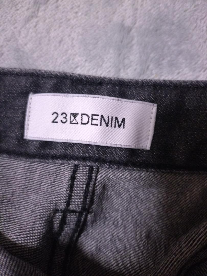 滝沢眞規子さん着用　洗える　23区DENIM ストレッチ ワイドパンツ