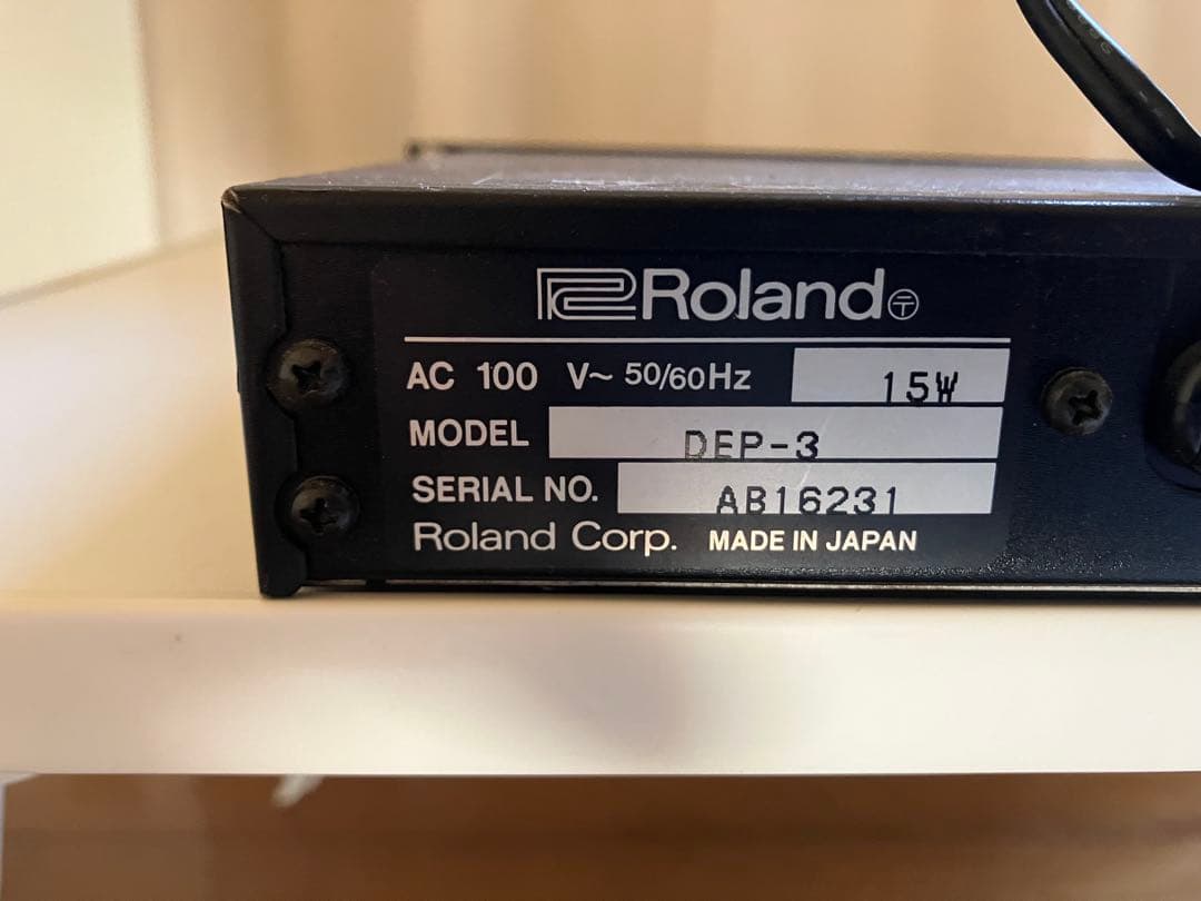 ROLAND DEP-3 デジタルリバーブ