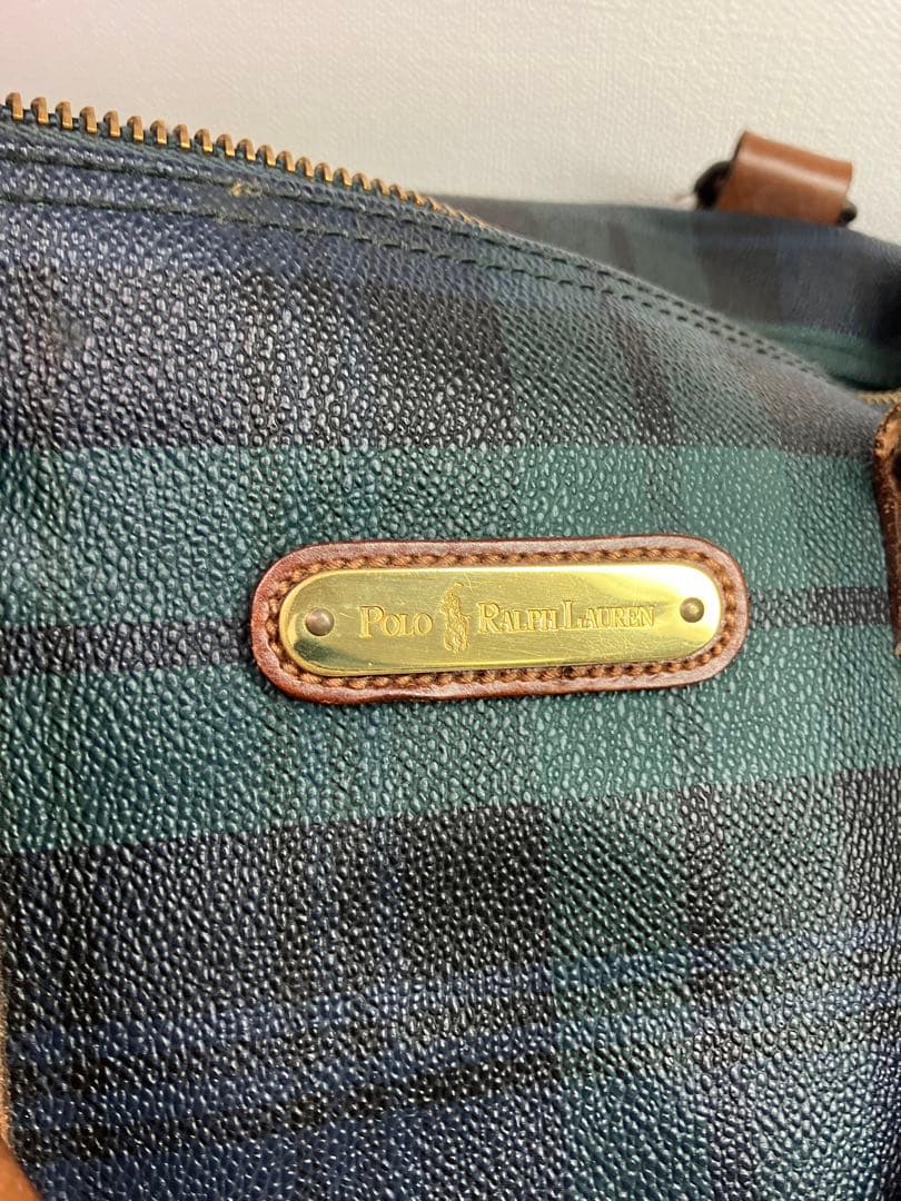 Polo Ralph Lauren ボストン　グリーン　チェック