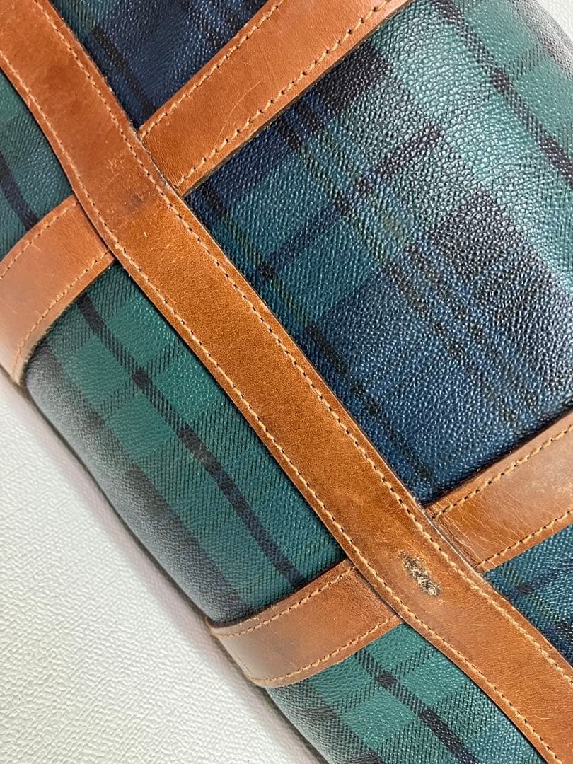 Polo Ralph Lauren ボストン　グリーン　チェック