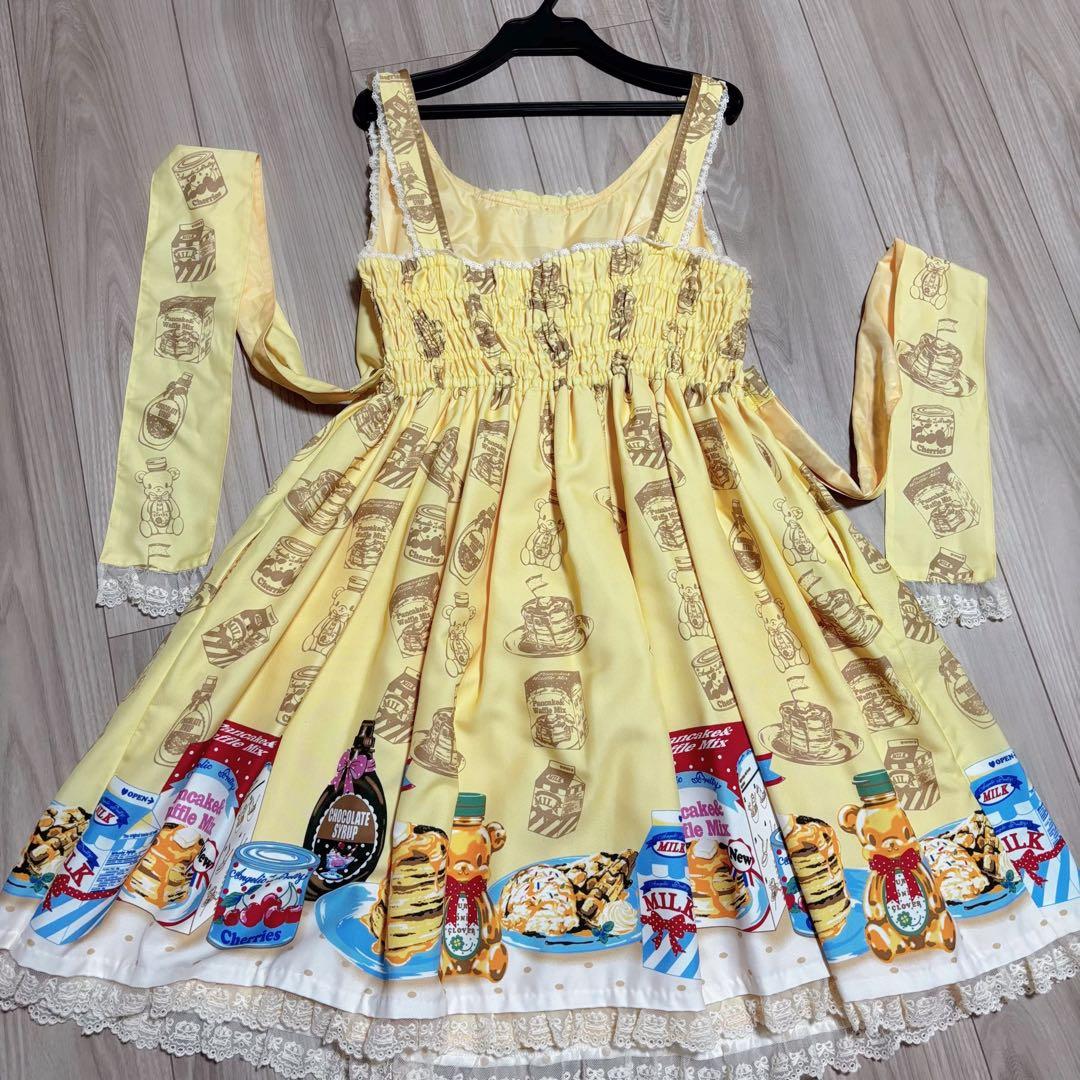 Angelic Pretty Honey Cake イエロー　2点