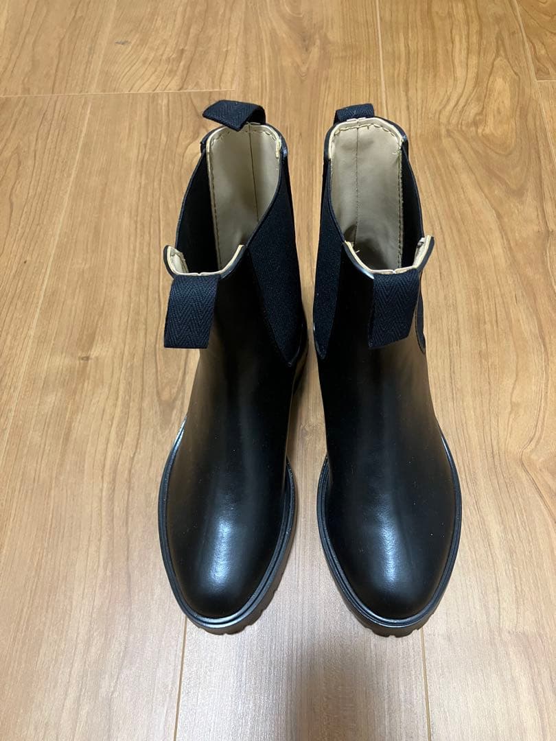 靴 SIDE GORE RAIN BOOTS MID