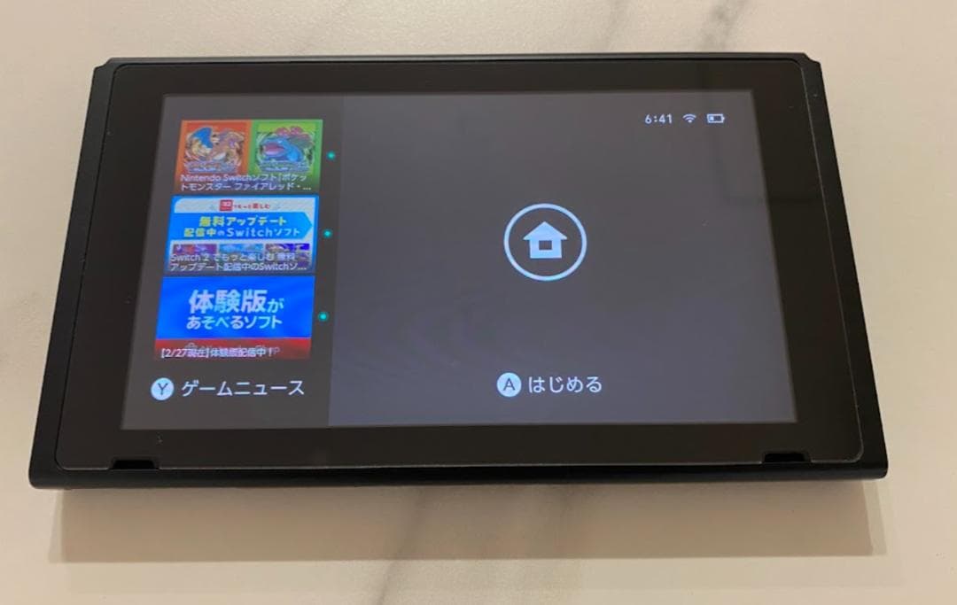 Nintendo Switch 本体 ネオンブルー/ネオンレッド　動作確認済