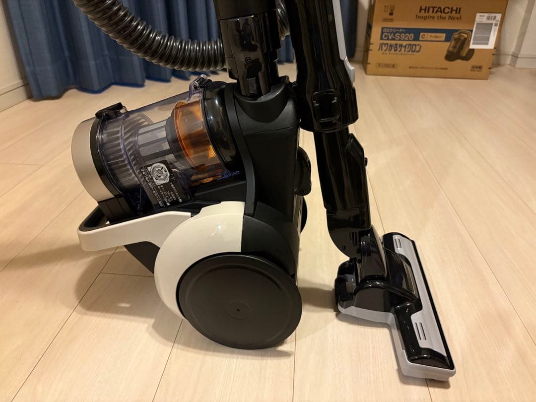 【保証有】日立 CV-S920サイクロン掃除機 パワかる 日本製 キャニスター