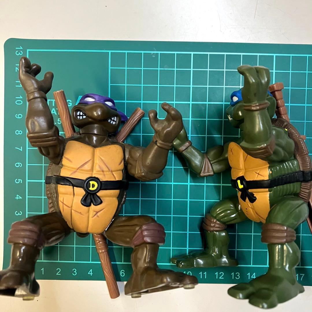 タートルズ アクションフィギュア アクロバット ドナテロ&レオナルド 1993