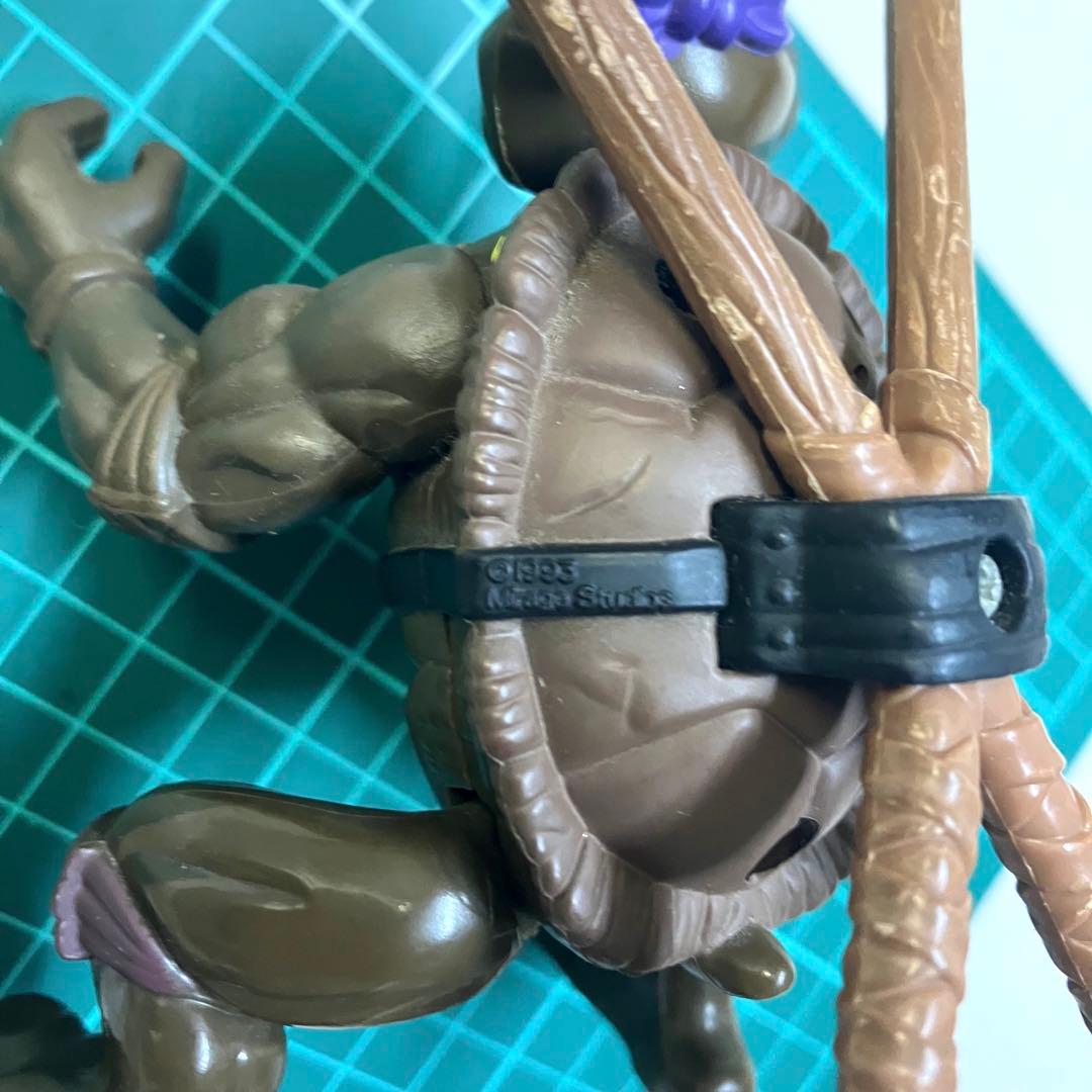 タートルズ アクションフィギュア アクロバット ドナテロ&レオナルド 1993