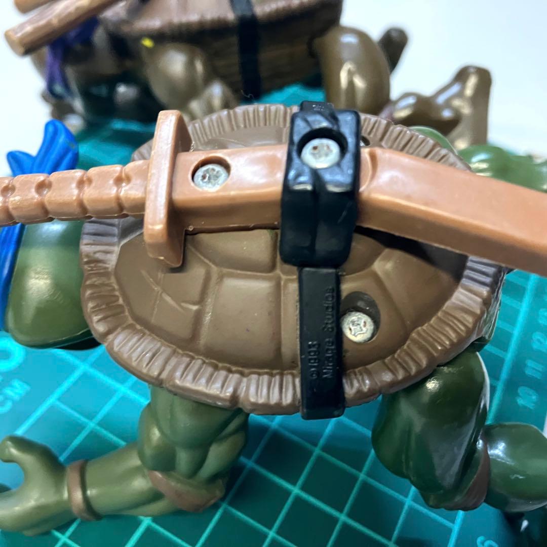 タートルズ アクションフィギュア アクロバット ドナテロ&レオナルド 1993