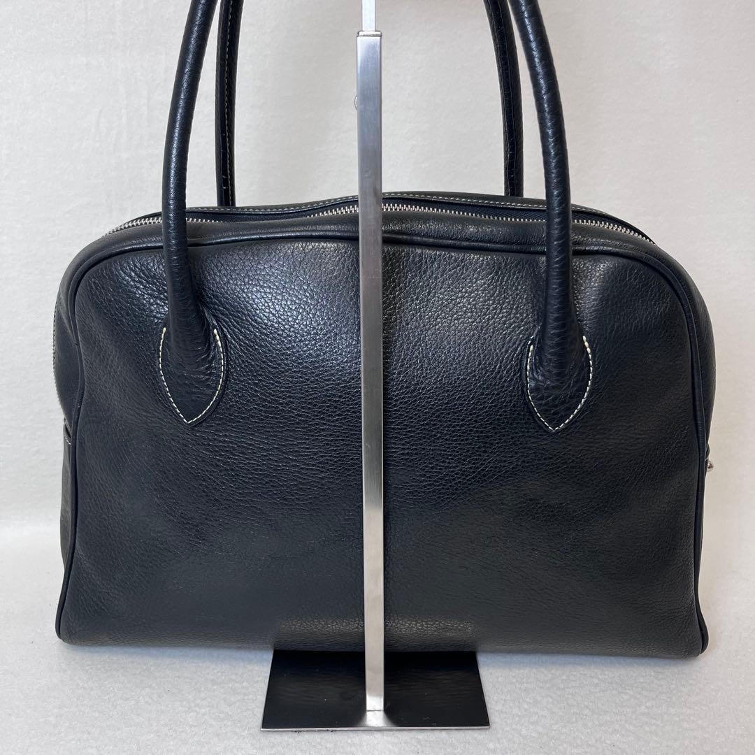 ☆美品☆ agnes b. VOYAGE レザー A4 PC 黒 トートバッグ