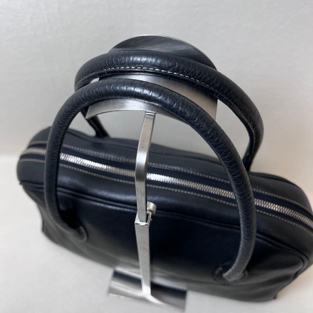 ☆美品☆ agnes b. VOYAGE レザー A4 PC 黒 トートバッグ