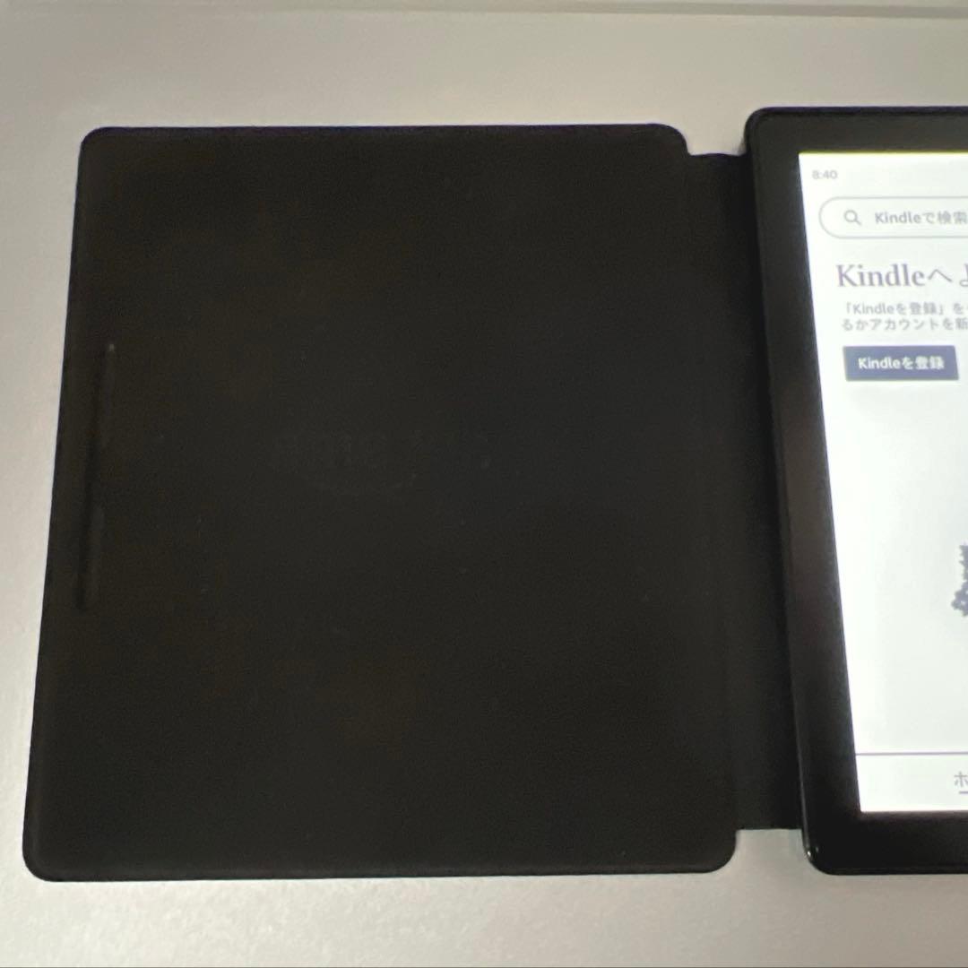 Kindle Oasis 8世代 本体(訳アリ)＋純正バッテリー内蔵革カバー