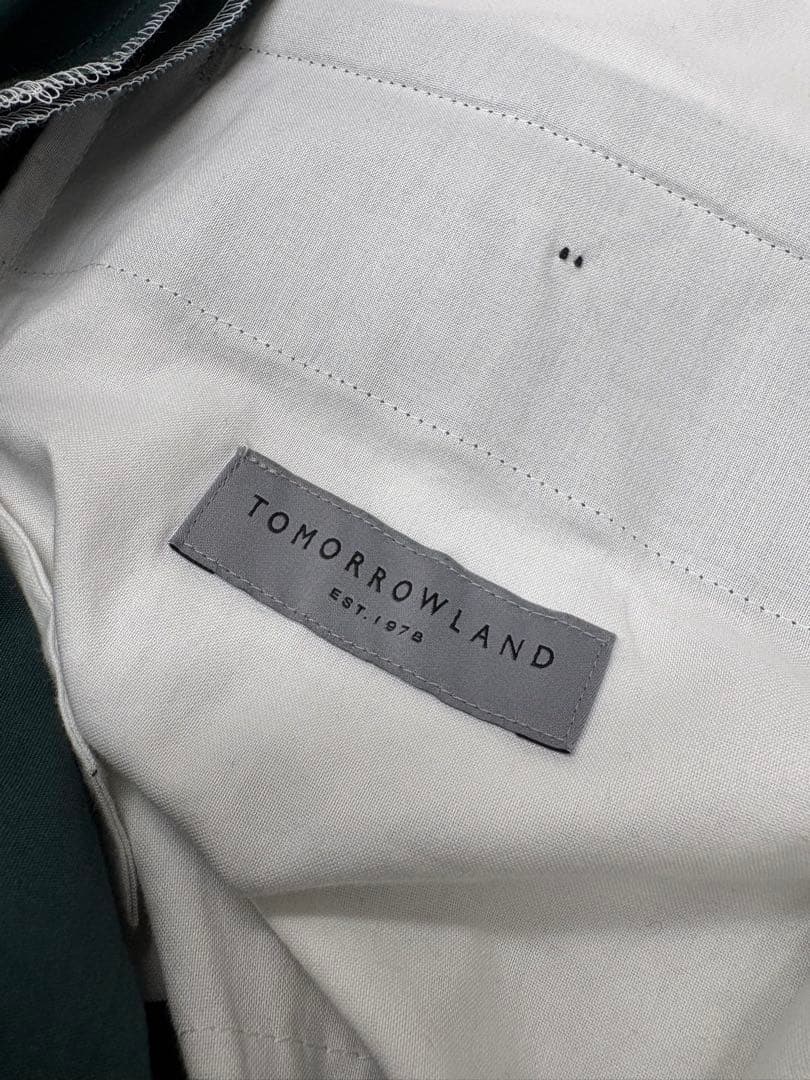 トゥモローランド ダークグリーン ダブルブレスト M