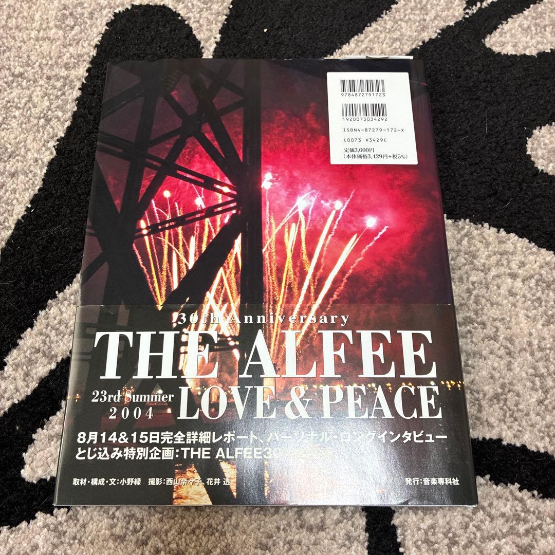 THE ALFEE30周年 2004 love & peace（帯あり、希少）