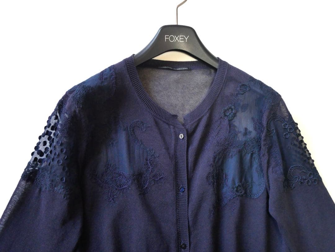 ERMANNO SCERVINO エルマンノシェルヴィーノ カーディガン 40