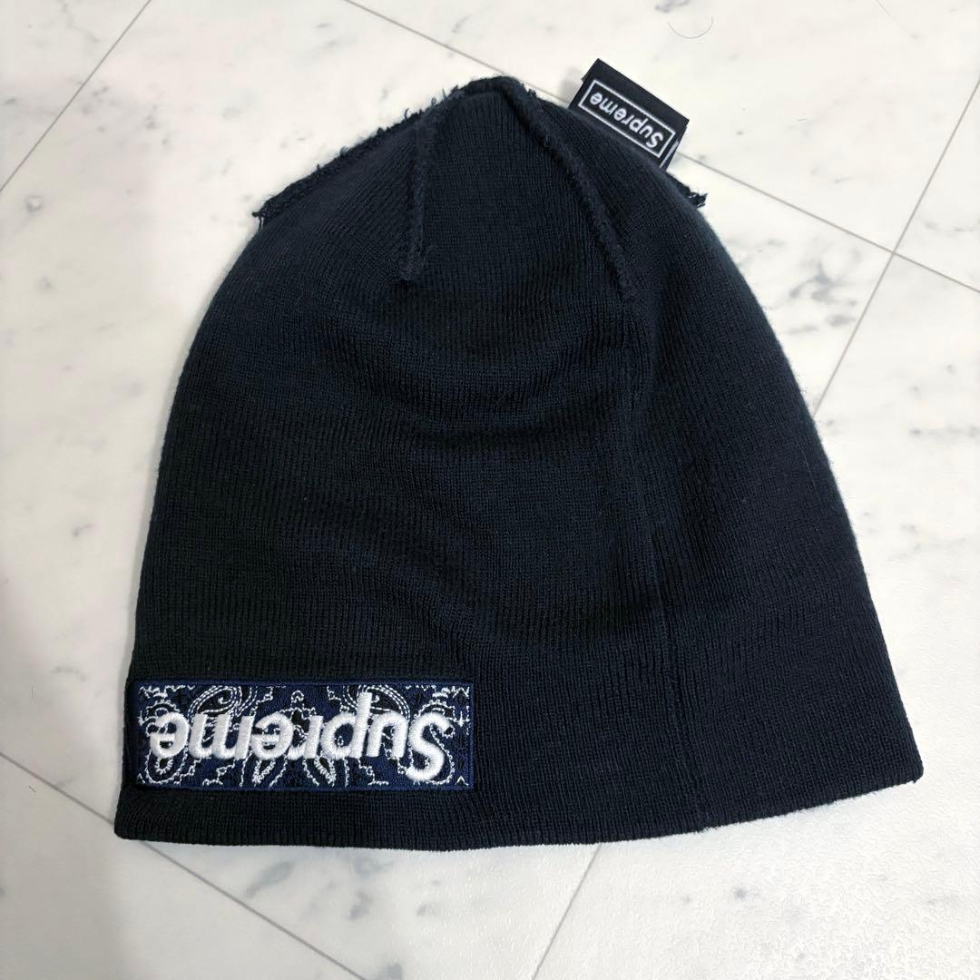 supreme ボックスロゴ　バンダナ　ビーニー　ニューエラ　ニット帽