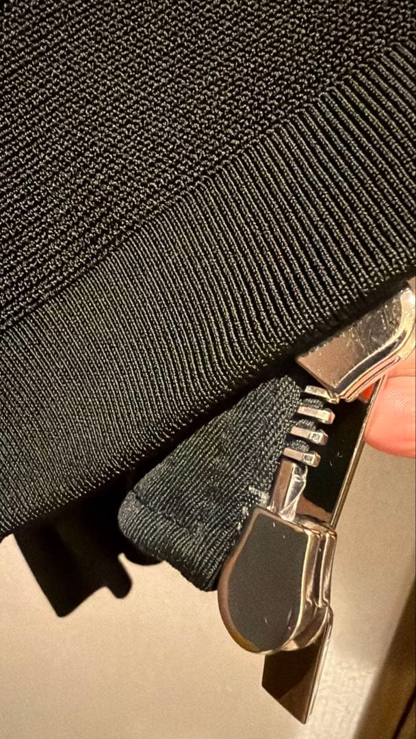 美品DIOR sacai コラボ　ボンバージャケット　黒
