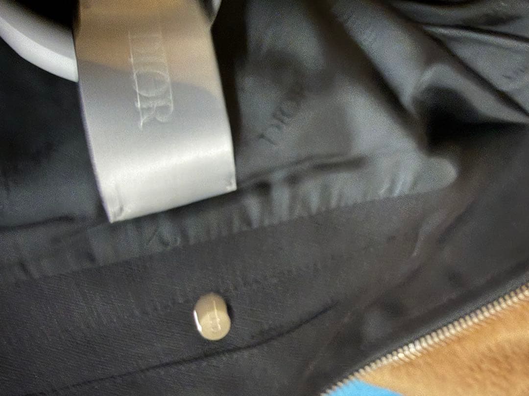 美品DIOR sacai コラボ　ボンバージャケット　黒