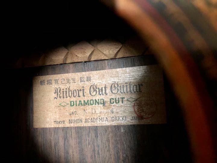 新堀寛己：NIIBORI  DIAMOND　CUT－　ガット ギター