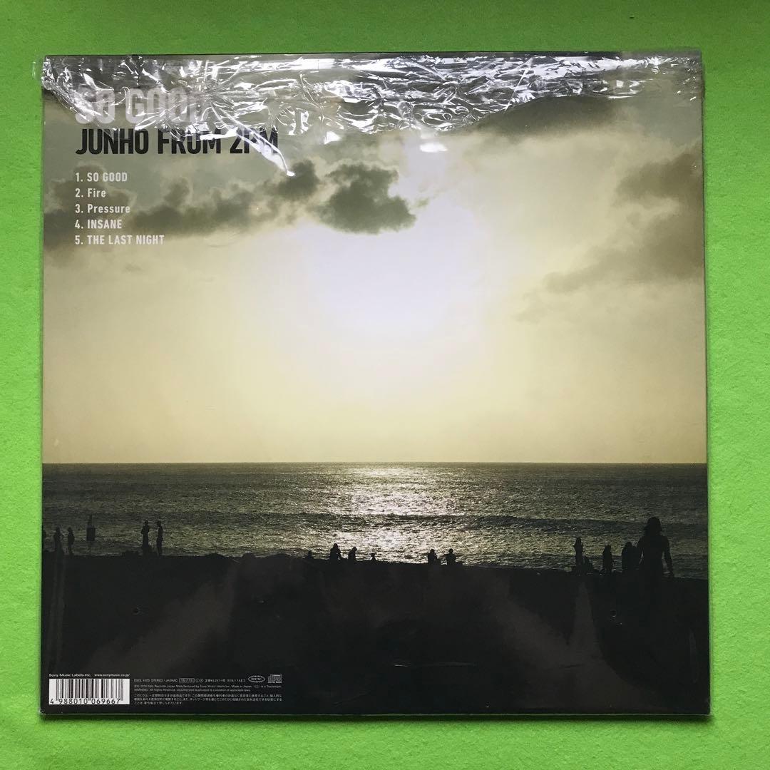 JUNHO SO GOOD 完全生産限定盤(LPサイズ盤)