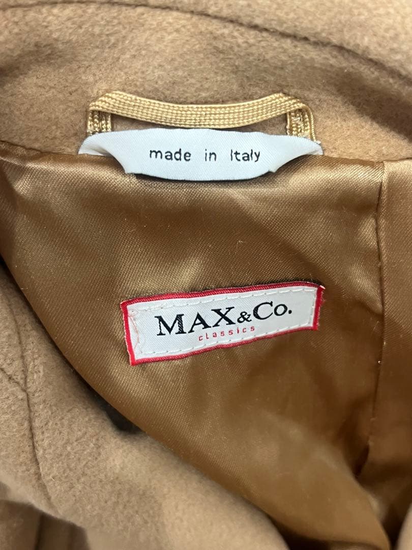 Max&Co ウール、アンゴラ　ロングコート