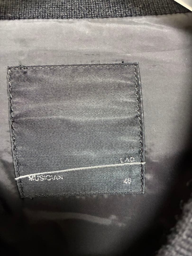 ジャケット・アウター LAD MUSICIAN DOUBLE ARMY CLOTH BIG MA-1