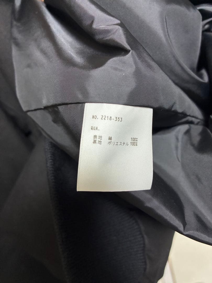 ジャケット・アウター LAD MUSICIAN DOUBLE ARMY CLOTH BIG MA-1