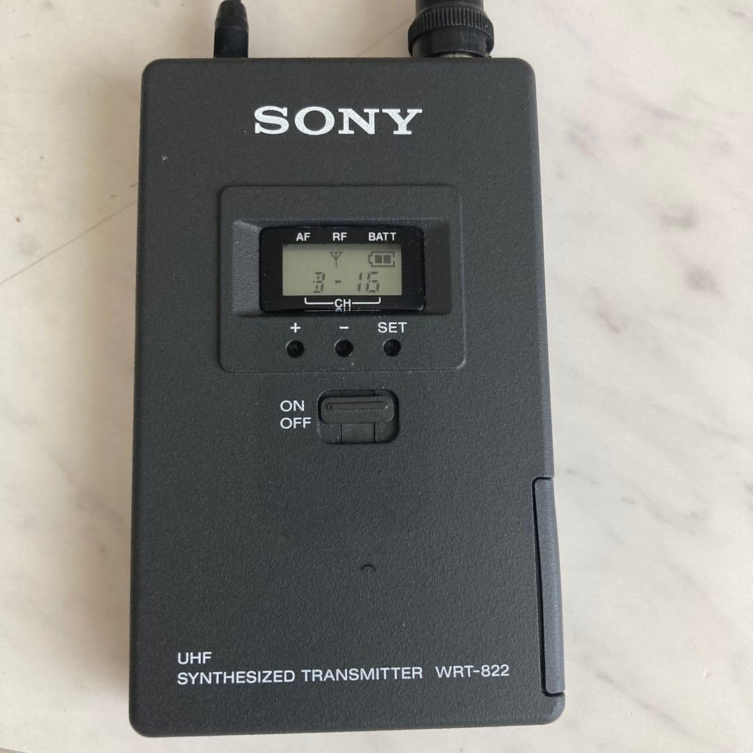 SONY ソニー WRT-822 ワイヤレストランスミッター マイク 送信機 ③