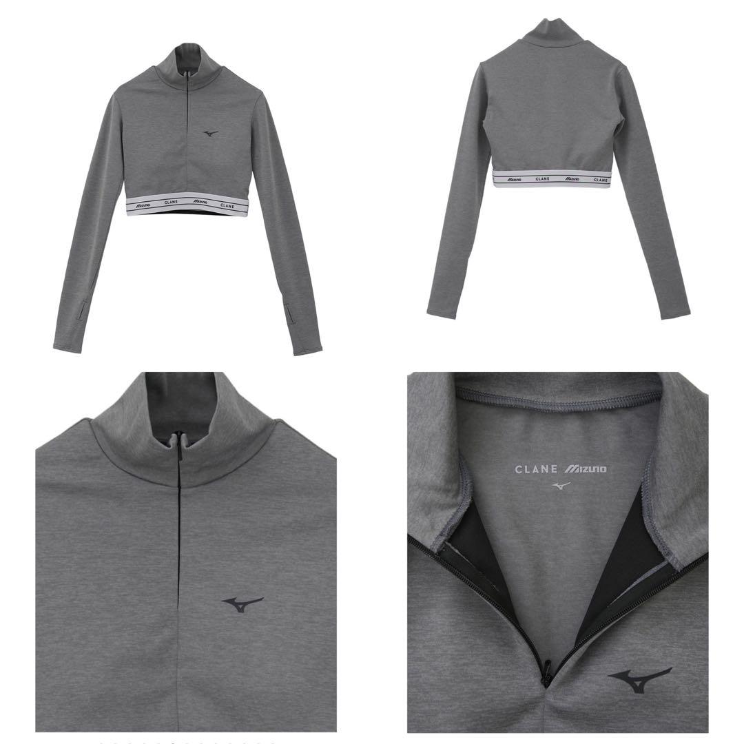 CLANE×MIZUNO HALF ZIP LONG SLEEVE TOPS