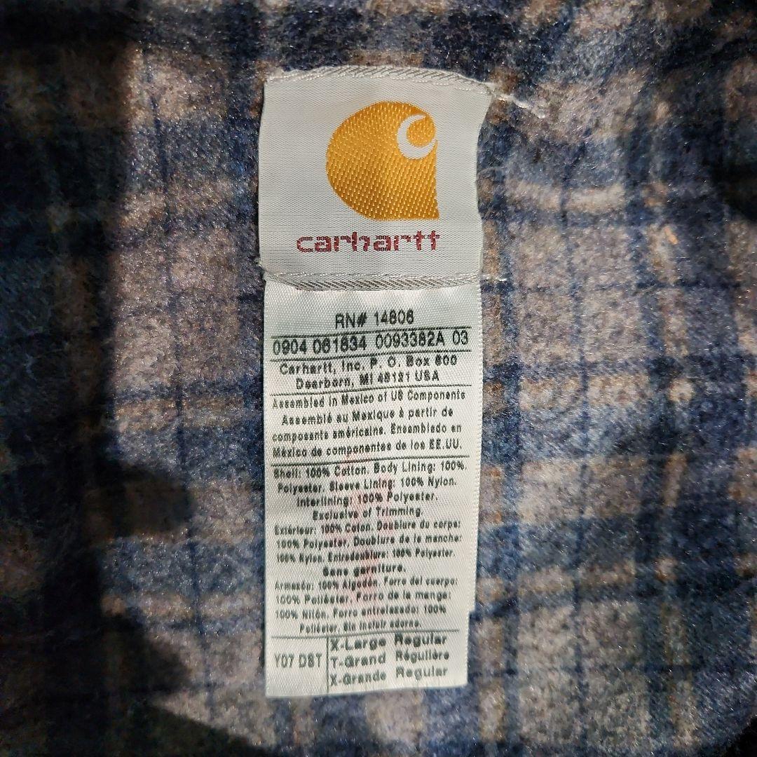 じ*う様 Carhartt アクティブジャケット デニム