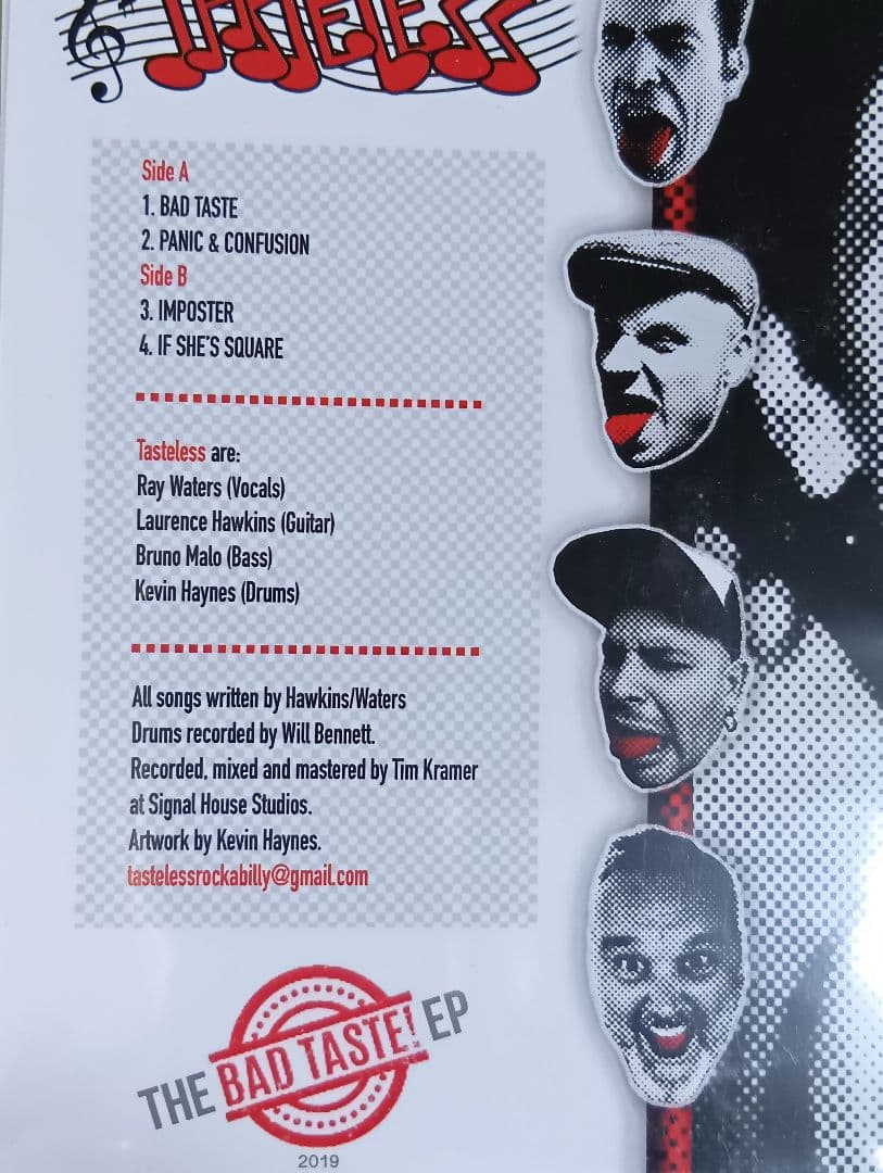 Tasteless、サイコビリー、ネオロカビリー、ロカビリー、1stEP、廃盤