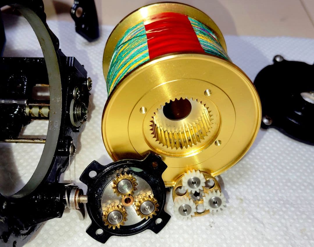 シマノ 電動リール 電動丸 15プレミオ3000 オーバーホールメンテナンス済み