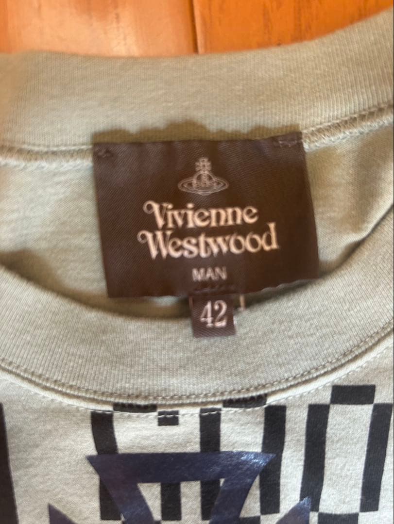 Vivienne Westwood テキストプリント Tシャツ 42