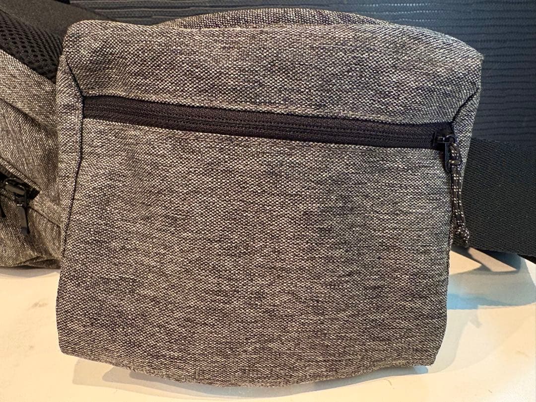⚫︎お値下げ超美品★ポルバン★アドバンス ヒップシート メランジグレー