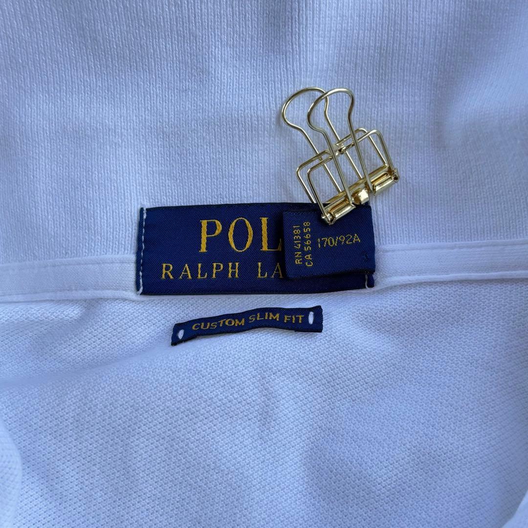 Polo Ralph Lauren ポロラルフローレン ホワイトポロシャツ 半袖