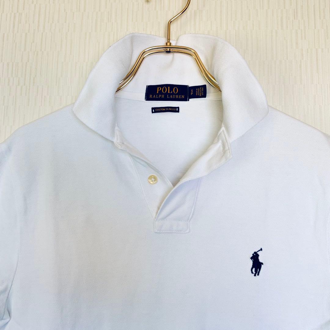 Polo Ralph Lauren ポロラルフローレン ホワイトポロシャツ 半袖