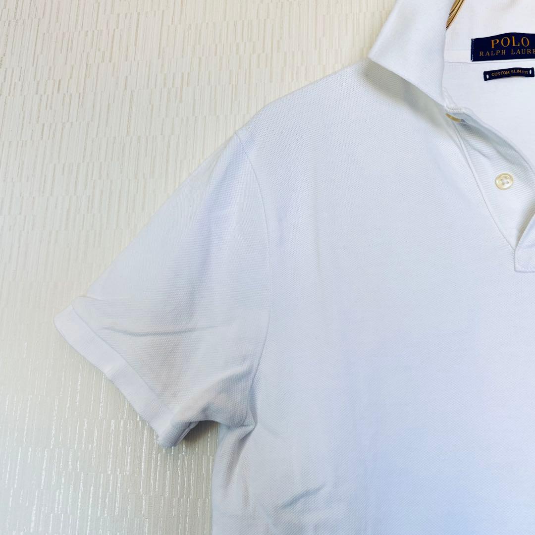 Polo Ralph Lauren ポロラルフローレン ホワイトポロシャツ 半袖