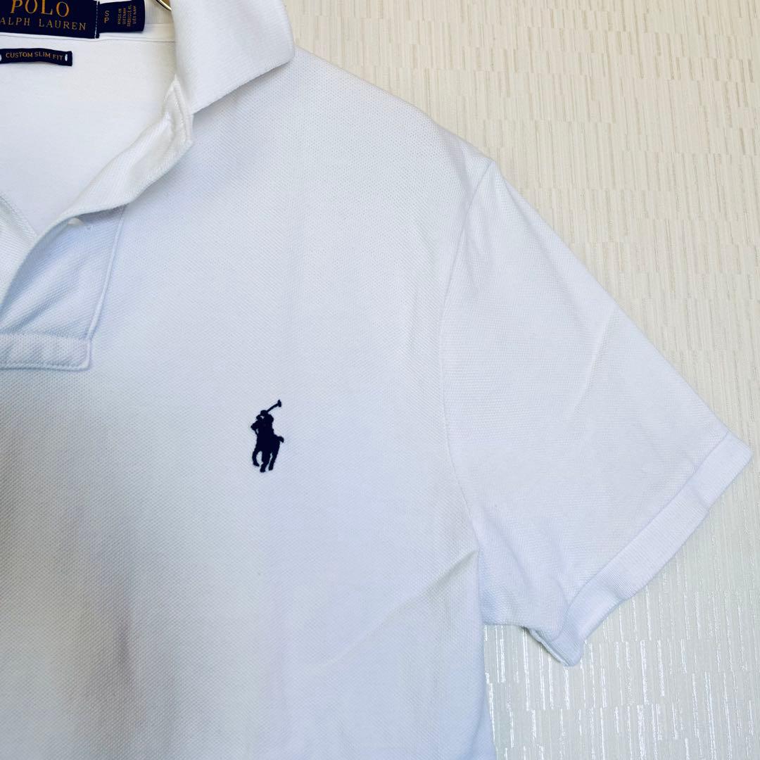 Polo Ralph Lauren ポロラルフローレン ホワイトポロシャツ 半袖